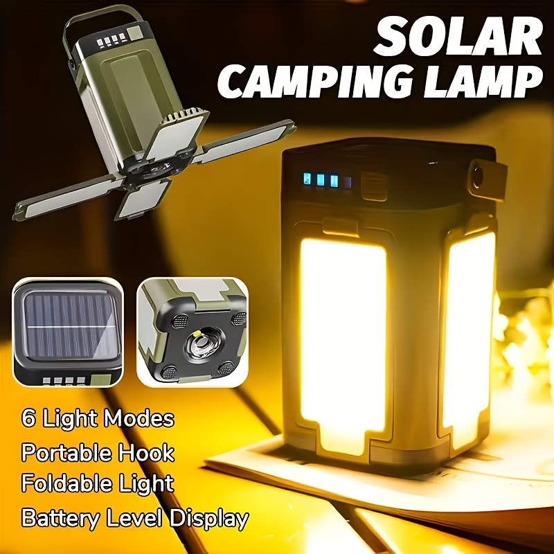 Outdoor Power For Camping - 태양광 야외 휴대용 캠핑 조명, 태양열