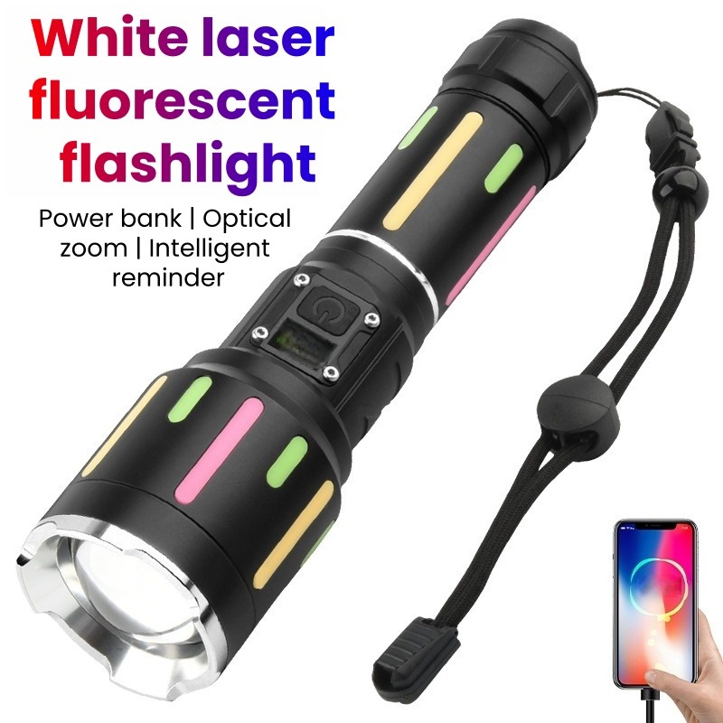 Outdoor Power For Camping - 고출력 백색광 형광 손전등 충전식 줌