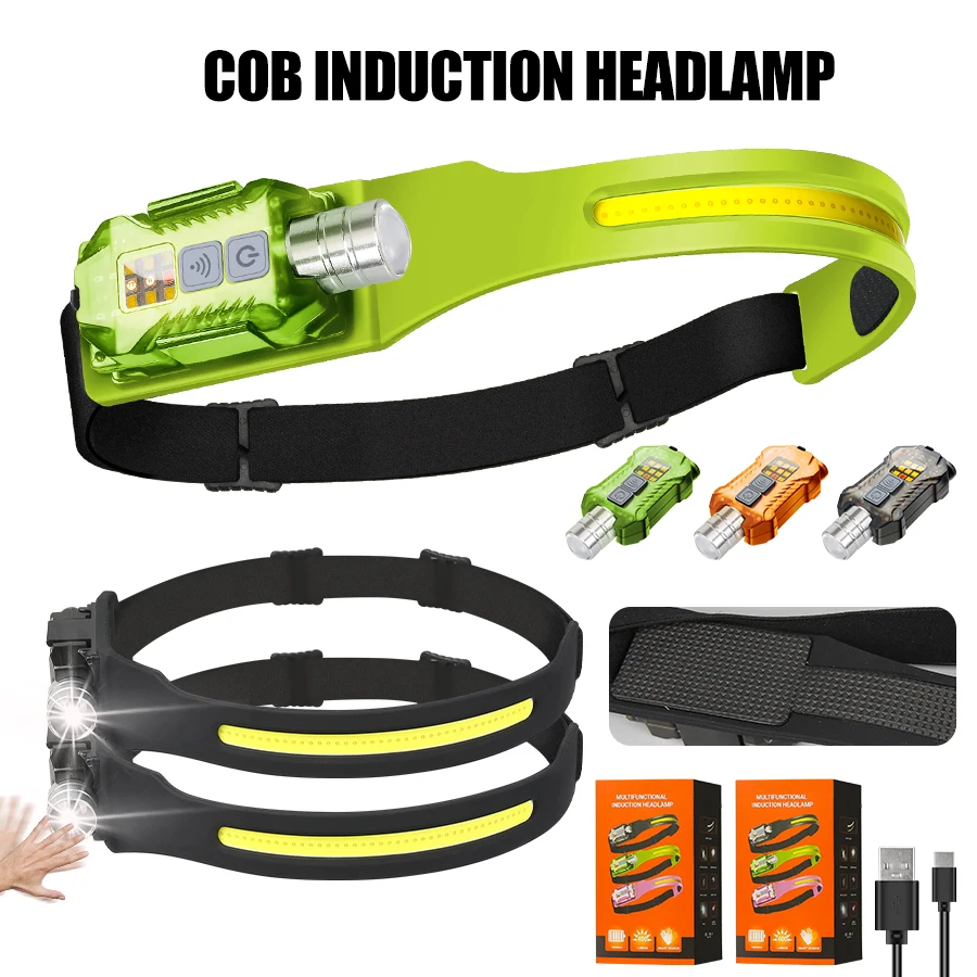 Outdoor Power For Camping - 강력한 LED 헤드램프 휴대용 충전식 헤드