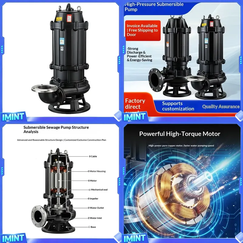 Water Pump Submersible - 공장 직판 수중 오수 펌프 380V