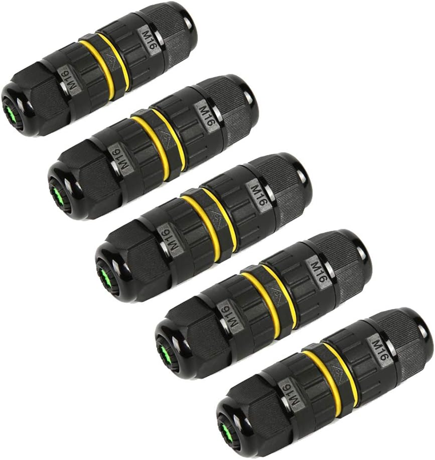 Outdoor Power Outlet Box - M16 2핀 3핀 IP68 방수 접속함
