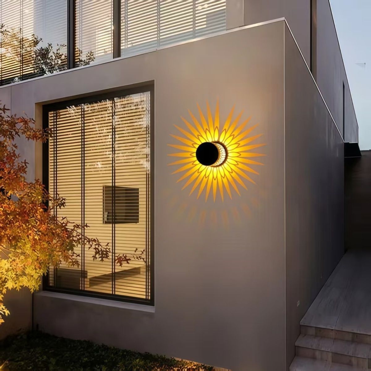 Outdoor Power Meter - 태양광 센서 정원등 방수 LED 야외