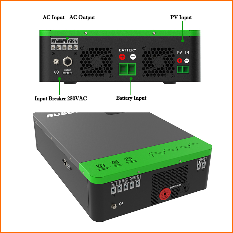 순수 사인파 오프 그리드 MPPT 하이브리드 태양광 인 - Portable Generator Inverter 리뷰 및 가격