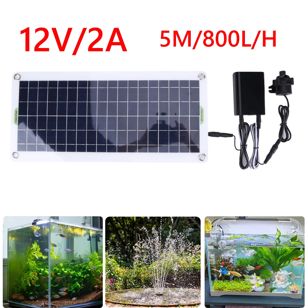 30W 800L/H DC 18V 저소음 브러시리스 태양 - Outdoor Power Meter 리뷰 및 가격