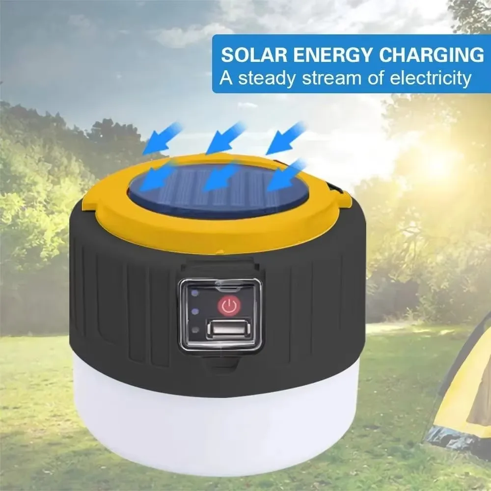 태양열 캠핑 랜턴 충전식 LED 휴대용 작업등 리모컨  - Outdoor Power For Camping 리뷰 및 가격