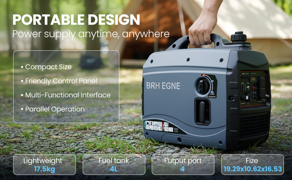 YHS 2500W 3kW 저소음 인버터 발전기 유닛 2 - Portable Generator Inverter 리뷰 및 가격