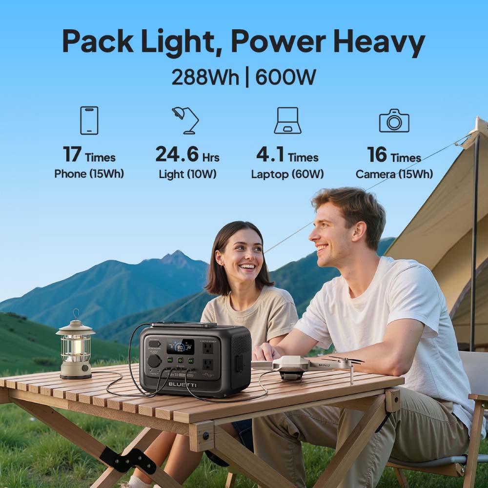 【리뉴얼】BLUETTI Elite 30 V2 휴대용 발 - Portable Generator Inverter 리뷰 및 가격