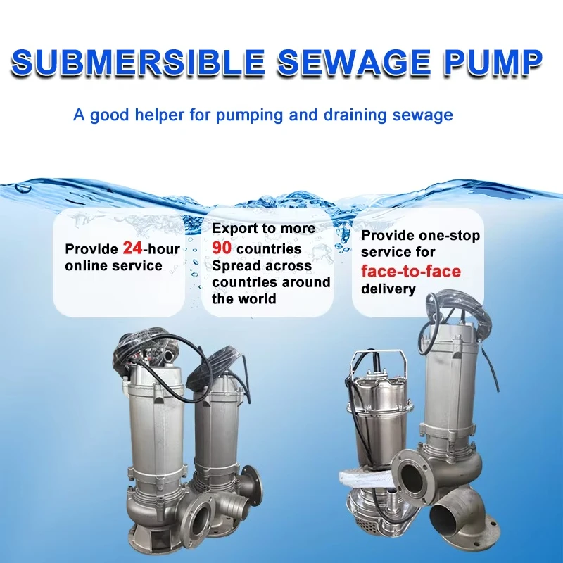 스테인리스 스틸 논클로그 수중 진흙 오수 펌프 산업 폐 - Water Pump Submersible 리뷰 및 가격