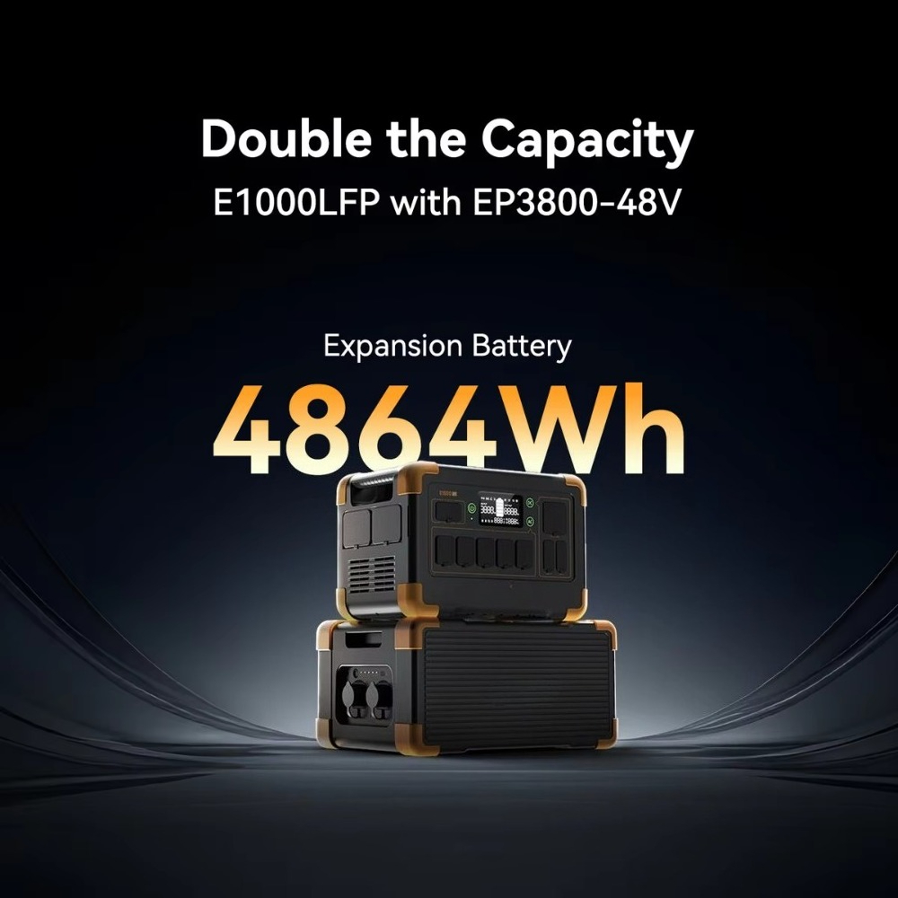 EP3800-48V 스택형 LiFePO4 배터리 팩 3 - Portable Generator Inverter 리뷰 및 가격