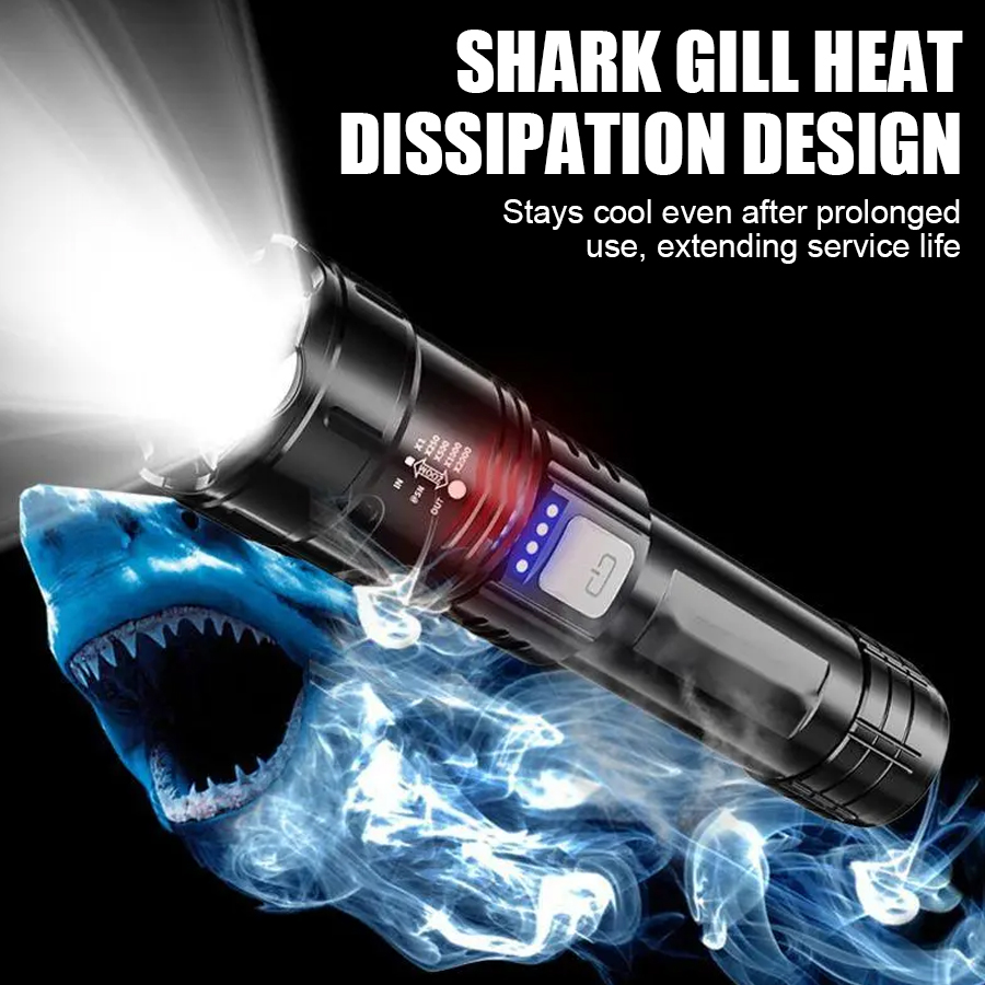 고출력 P50 LED 손전등 USB 충전식 줌 핸드헬드 - Outdoor Power For Camping 리뷰 및 가격