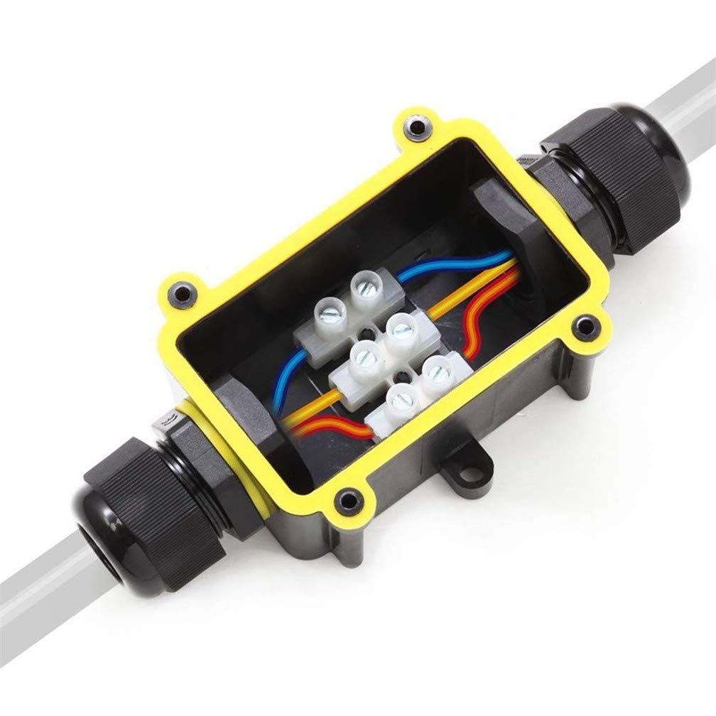 2방향 야외 방수 IP66 전기 케이블 와이어 커넥터  - Outdoor Power Outlet Box 리뷰 및 가격