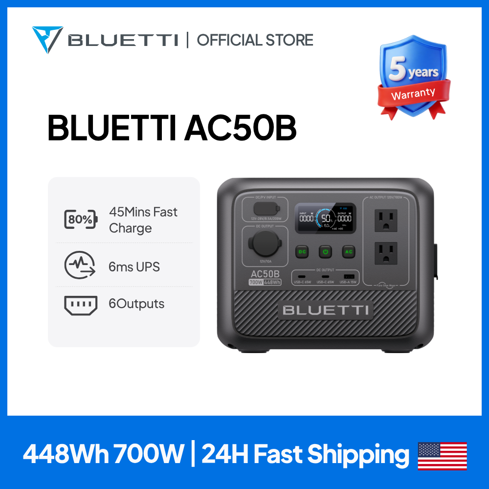 블루에티 AC50B 휴대용 파워스테이션 700W 448 - Portable Generator Inverter 리뷰 및 가격