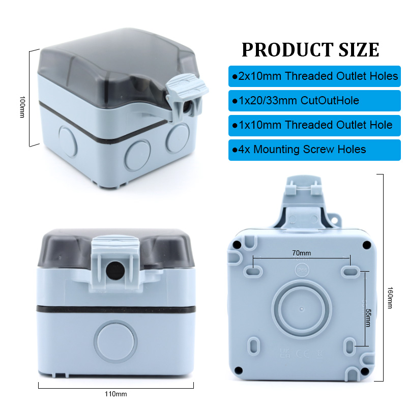 야외용 전원 콘센트 박스 방수 IP66 50A 125v - Outdoor Power Point Cover 리뷰 및 가격
