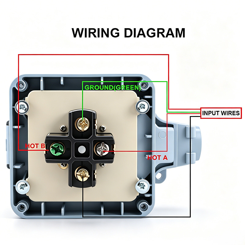 야외용 전원 콘센트 박스 방수 IP66 50A 125v - Outdoor Power Point Cover 리뷰 및 가격