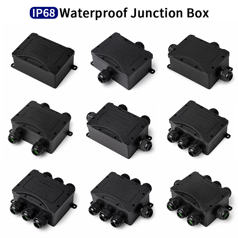 IP68 방수 접속함 2-8방향 M25 전기 케이블 커 - Outdoor Power Outlet Box 리뷰 및 가격