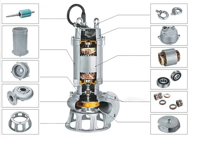 휴대용 오수 흡입 수중 펌프 4kw 인라인 오수 폐수  - Water Pump Submersible 리뷰 및 가격