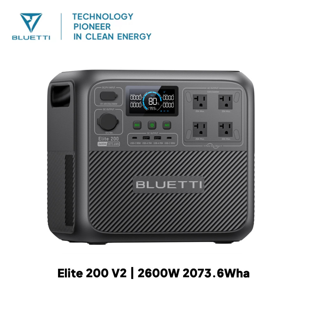 【리뉴얼】BLUETTI Elite 200 V2 휴대용  - Portable Generator Inverter 리뷰 및 가격