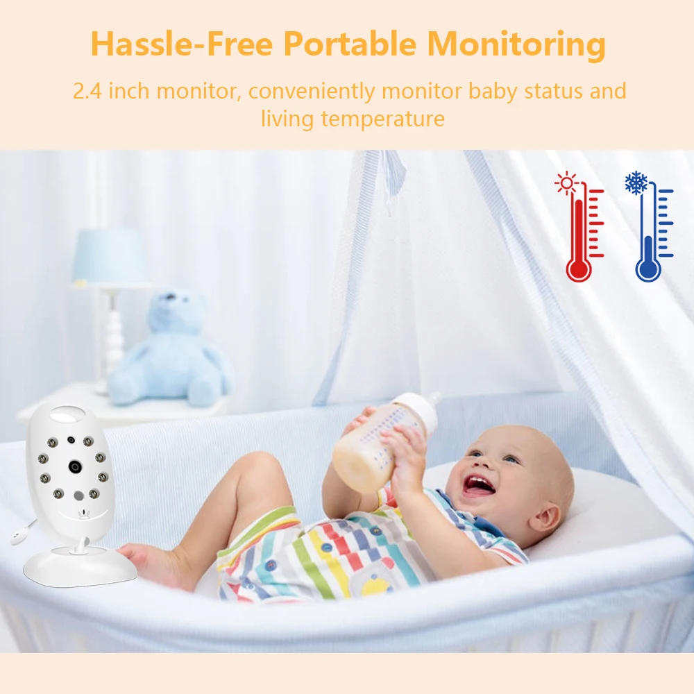 VB601 전자 베이비 모니터 카메라 비디오 2 인치  - Outdoor Power Monitor 리뷰 및 가격