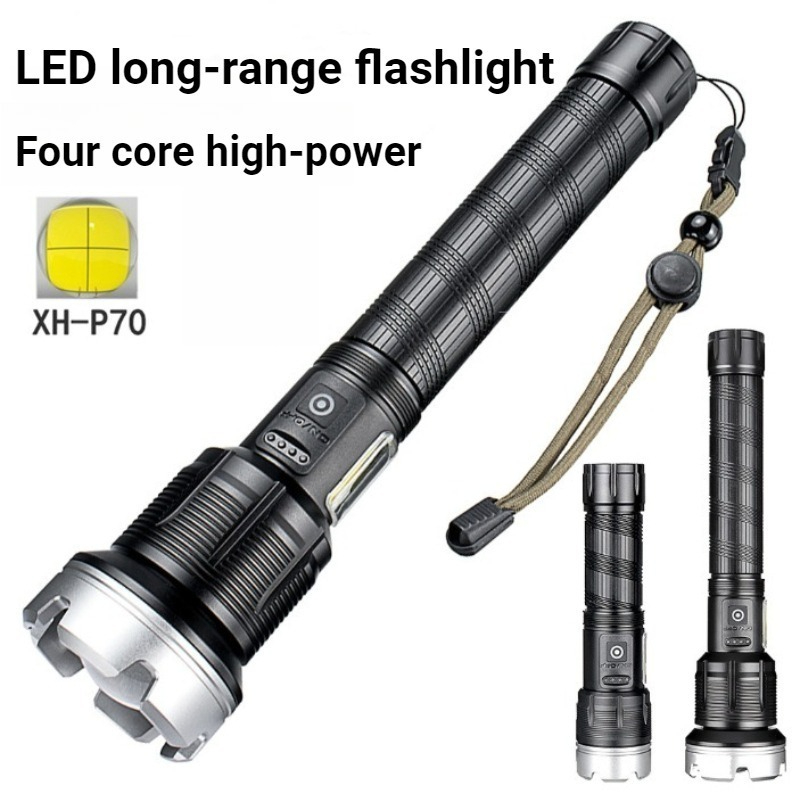 고출력 LED 손전등 텔레스코픽 장거리 파워 디스플레이 - Outdoor Power For Camping 리뷰 및 가격
